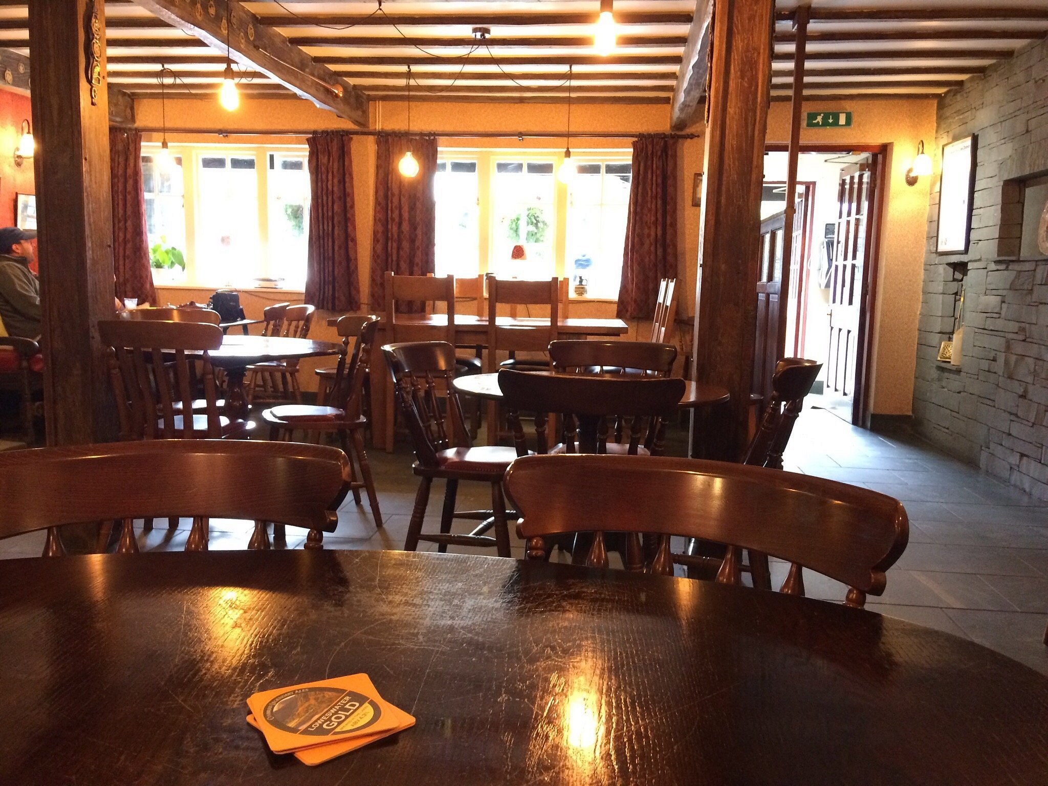 Dining area of the restaurant