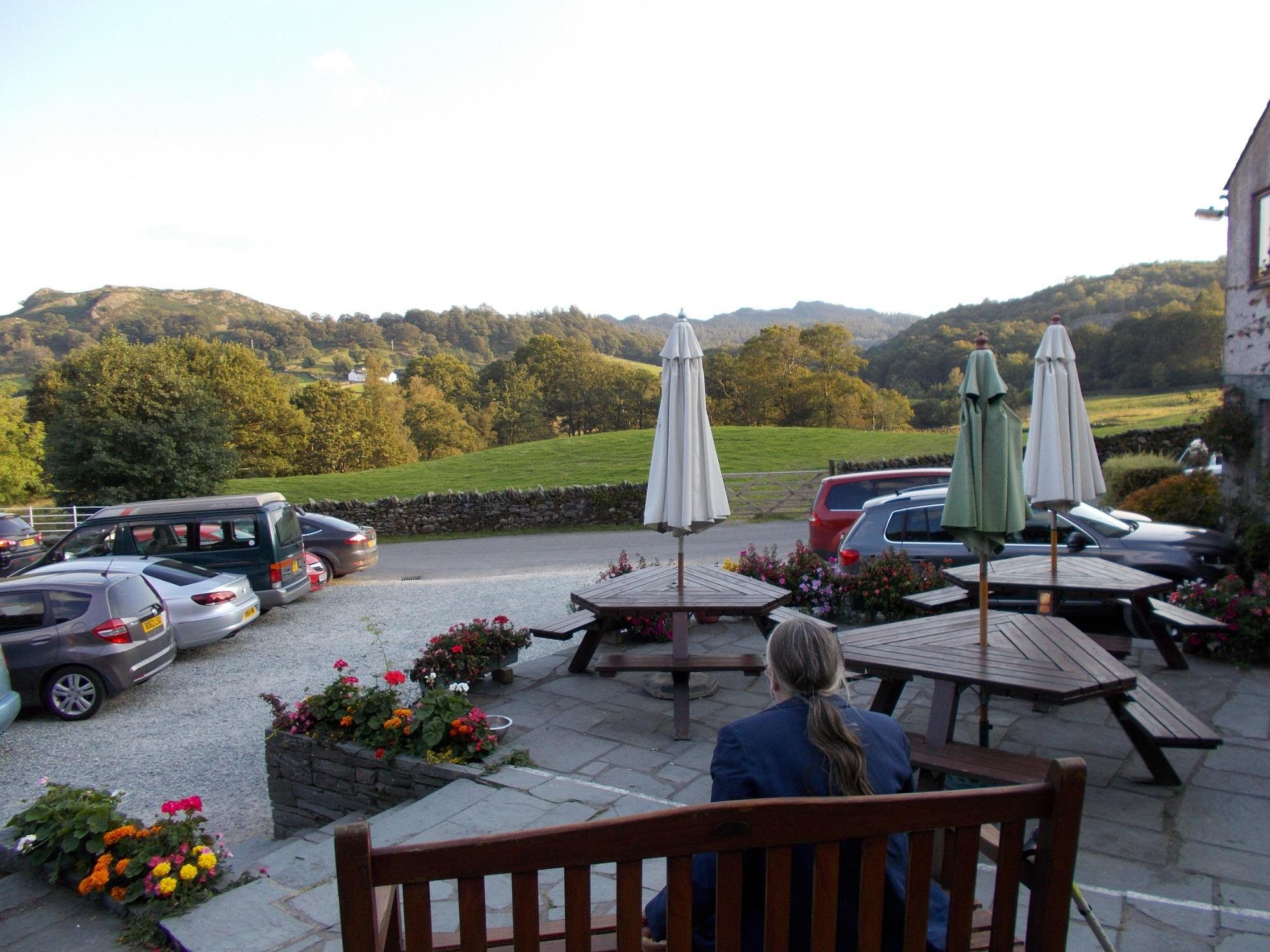 Outside seating area